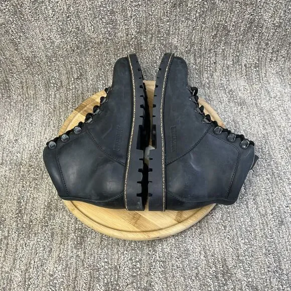 NEW Birkenstock Jackson Black Nubuck Leather Boots Women Size 37 US 6 Narrow Fit - Picture 6 of 9